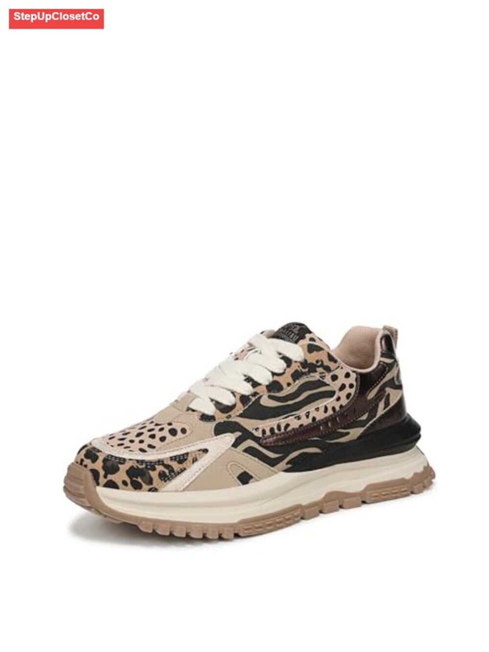 Platform Wedge Sneaker - Vegan - Cushioned Footbed